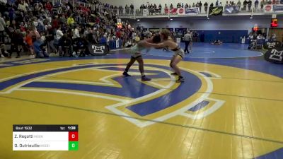 145 lbs Quarterfinal - Zack Regotti, Moon vs DJ Dutrieuille, Woodland Hills