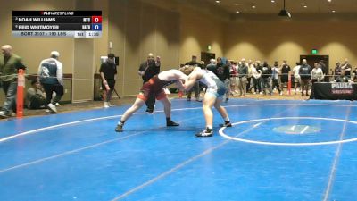 190 lbs Quarters - Noah Williams, M2 Training Center vs Reid Whitmoyer, Haines Trained