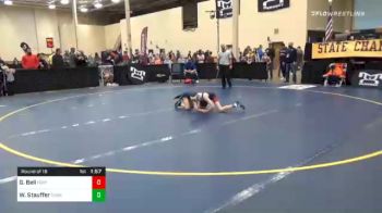 65 lbs Prelims - Gavyn Bell, Fort LeBoeuf vs Wyatt Stauffer, Tunkhannock