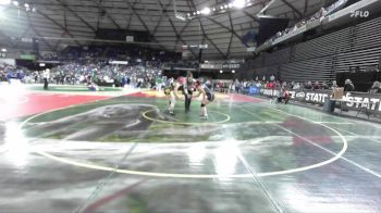 Girls 3A 140 lbs Quarterfinal - Jaslene Gonzalez, Kennewick (Girls) vs Chloe Gandy, Ferndale (Girls)