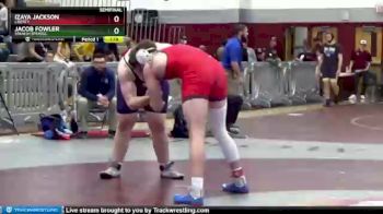 285 lbs Semifinal - Izaya Jackson, Liberty vs Jacob Fowler, Spanish Springs.