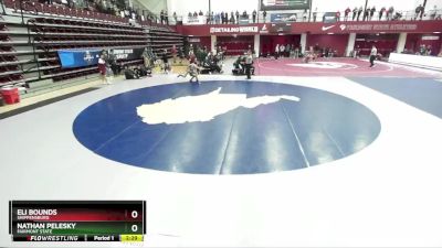 133 lbs Cons. Round 3 - Eli Bounds, Shippensburg vs Nathan Pelesky, Fairmont State