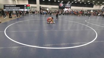 110 lbs Cons. Sub-quarters - Owen Wusterbarth, Askren Wrestling Academy vs Ethan Daniels, Spartan Mat Club