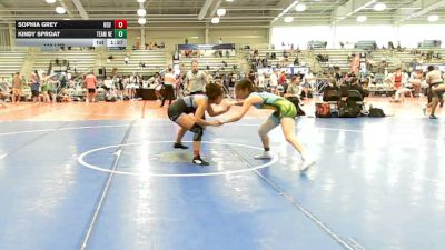 138 lbs Rr Rnd 1 - Sophia Grey, Red Zone - HSG vs Kindy Sproat, Nebraska Blue - HSG