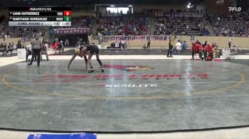 144 lbs Cons. Round 2 - Santiago Gonzalez, Moore vs Liam Gutierrez, Frederick Douglass