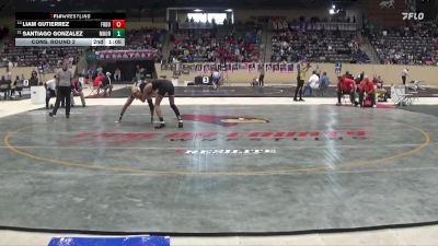 144 lbs Cons. Round 2 - Santiago Gonzalez, Moore vs Liam Gutierrez, Frederick Douglass