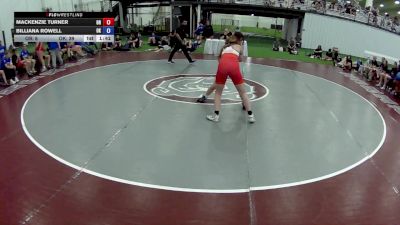 140 lbs Mackenzie Turner, Oregon vs Billiana Rowell, Oklahoma