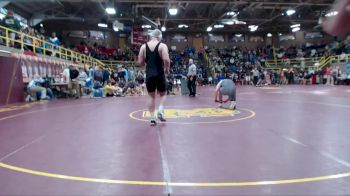 285 lbs Champ. Round 1 - Hunter Elderkin, Mt. Vernon vs Kelton Farmer, Evansville Memorial