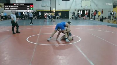 197Green lbs Rr Rnd 1 - Reid Schroeder, Army West Point vs Owen McGrory, Duke