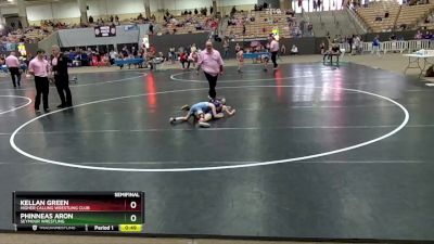 50 lbs Semifinal - Kellan Green, Higher Calling Wrestling Club vs Phinneas Aron, Seymour Wrestling