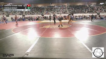 161 lbs Consi Of 4 - Gorgeous Alvarez Young, Westmoore Wresting vs Chevelle Rowley, Jay Junior High