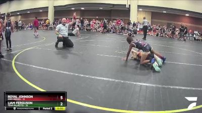 72 lbs Round 5 (6 Team) - Trevor Lindquist, ARES Black vs Aubree Thompson, Missouri Outlaws