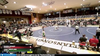 106 lbs 3rd Place Match - Kaden Schaff, Grangeville vs Cody Westlake, Belgrade