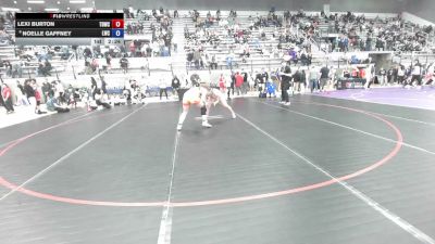 68 kg Champ. Rd Of 16 - Lexi Burton, Tiger Den Wrestling Club vs Noelle Gaffney, Laker Wrestling Club