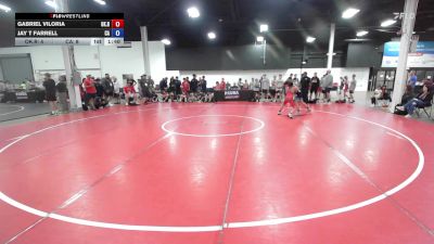 88 lbs Gabriel Viloria, Oklahoma Red vs Jay T Farrell, California