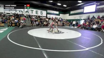 132 lbs Cons. Semi - Steven Torres, Chowchilla vs Ethan Beam, Stockdale