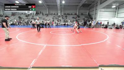 120 lbs Rr Rnd 3 - Logan Johnson, CentralMD Blue vs Peter Trezza, Filipe Trained Wrestling Academy