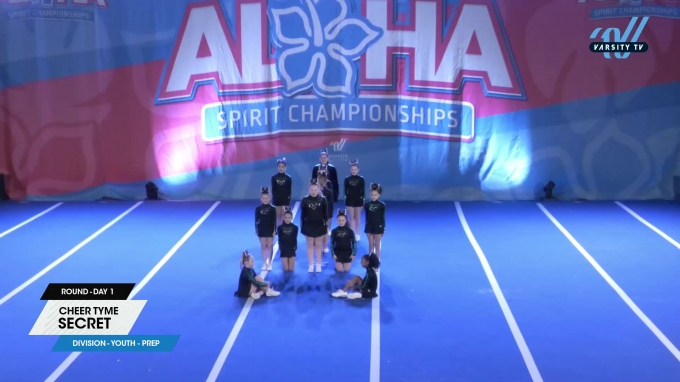 Cheer Tyme - Secret [2024 L1.1 Youth - PREP Day 1] 2024 Aloha Baltimore ...