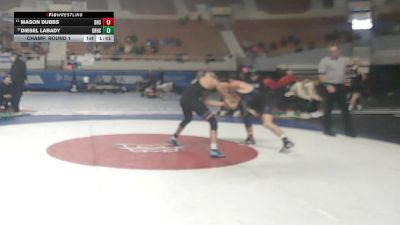 134-D1 Champ. Round 1 - Mason Dubbs, Dobson High School vs Diesel Labady, Gila Ridge High School