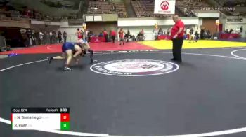 170 lbs Cons. Round 4 - Nicolas Samaniego, Nor Cal Wrestling Academy vs Breyden Rush, California