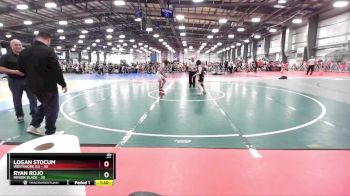 92 lbs Rd# 2 10:30am Friday - Ryan Rojo, Minion Black vs Logan Stocum, Westshore D.S