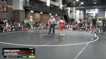 135 lbs Round 3 (4 Team) - Andrea Quinones, Minnesota Storm vs Taylor Ahlman, Queens Of The Corn Red