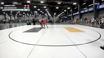 180 lbs Rr Rnd 1 - Cameron Kern, Indiana Outlaws Gold vs Liam Giannaccini, Mat Warriors Yellow
