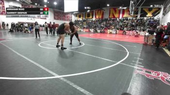 285 lbs Champ. Round 1 - Abraham Rojo, Paramount vs Garrett Despain, Adelanto