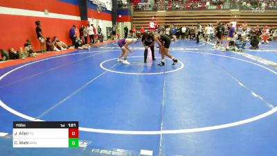 119 lbs Quarterfinal - Julius Allen, Tulsa Union vs Caysen Wahl, Bristow