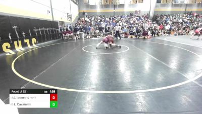 145 lbs Round Of 32 - Jace Iamunno, North Haven vs Lucas Cassio, Bethel