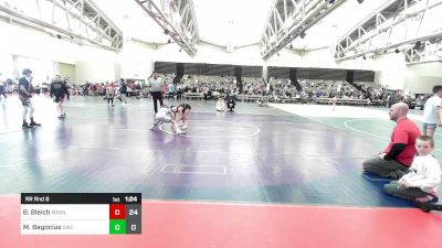 69 lbs Rr Rnd 8 - Bradey Bleich, Mat Assassins White vs Matthew Bagocius, Seagull Wrestling Club