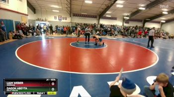 157A Champ. Round 1 - Dagon Abeyta, Kelly Walsh vs Liam Weber, Sheridan