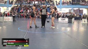 100 lbs Champ. Round 1 - Daisy Volleda, Skyline vs Marlie Skidmore, Owyhee