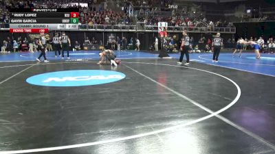 149 lbs Champ. Round 1 - Rudy Lopez, Northern St. vs Gavin Garcia, UIndy