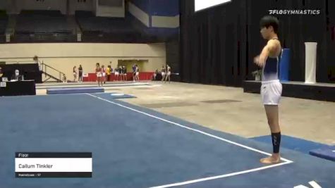 Callum Tinkler - Floor - 2021 USA Gymnastics Development Program National Championships