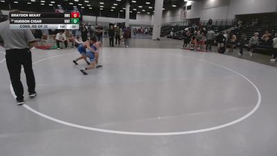138 lbs Cons. Rd Of 32 - Hudson Cisar, Viking RTC vs Brayden Mixay, Harrah Wrestling Club