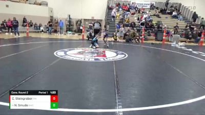 65 lbs Cons. Round 2 - Nathan Smude, Bison Wrestling Club vs Colton Steingraber, Pinnacle