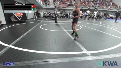 52 lbs Consi Of 4 - Easton Williams, Oklahoma Phantom Wrestling Club vs Wesley Garza, Sperry Wrestling Club