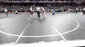 184.5-202.1 lbs Consolation - Aubrey Wilson, Jackson County Wrestling vs McKenzie Booth, Webb City Youth Wrestling