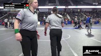 88 lbs Cons. Round 2 - Major Flynn, Sunflower Kids vs Owen Taylor, Slyfox