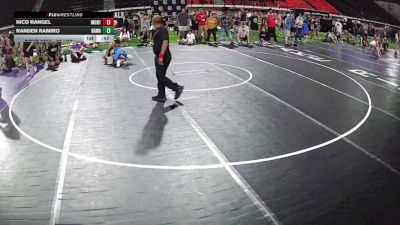 86 lbs Cons. Quarters - Randen Ramiro, Hawaii vs Nico Rangel, Montana