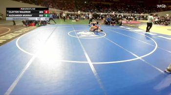 5A Boys 150 lbs Quarterfinal - Clayton Waldron, Mountain View Boys vs Alexander Murray, Churchill Boys