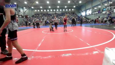 68 lbs Semifinal - Liam Hipps, Dover Youth Wrestling Club vs Bennett Dawson, Team Tulsa Wrestling Club