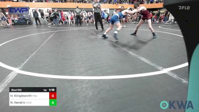 76 lbs Quarterfinal - Heston Klinglesmith, Perry Wrestling Academy vs Nolan Hendrix, Husky Wrestling Club