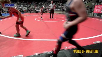 55 lbs Quarterfinal - Jasper Lockett Jr, Cowboy Wrestling Club vs Clayton Aleksick, Hannibal Youth Wrestling