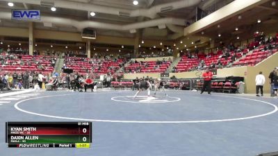 80 lbs Quarterfinal - Daxin Allen, Paola vs Kyan Smith, Maize WC