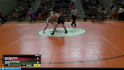 172 lbs Round 2 - Layton Pohl, New Hope HS vs Shaun Sutton, Hoover