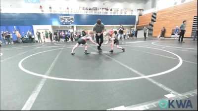 83-90 lbs Rr Rnd 5 - Tobias Roundtree, ARDMORE TAKEDOWN CLUB vs Tucker Moss, Blanchard Wrestling Club