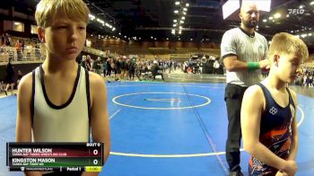 67 lbs Cons. Round 2 - Hunter Wilson, Tampa Bay Tigers Wrestling Club vs Kingston Mason, TAMPA BAY TIGER WC