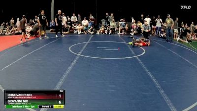 76 lbs Semis (4 Team) - Donovan Peno, Junior Terps Northeast vs Giovanni Nix, Team Gotcha White